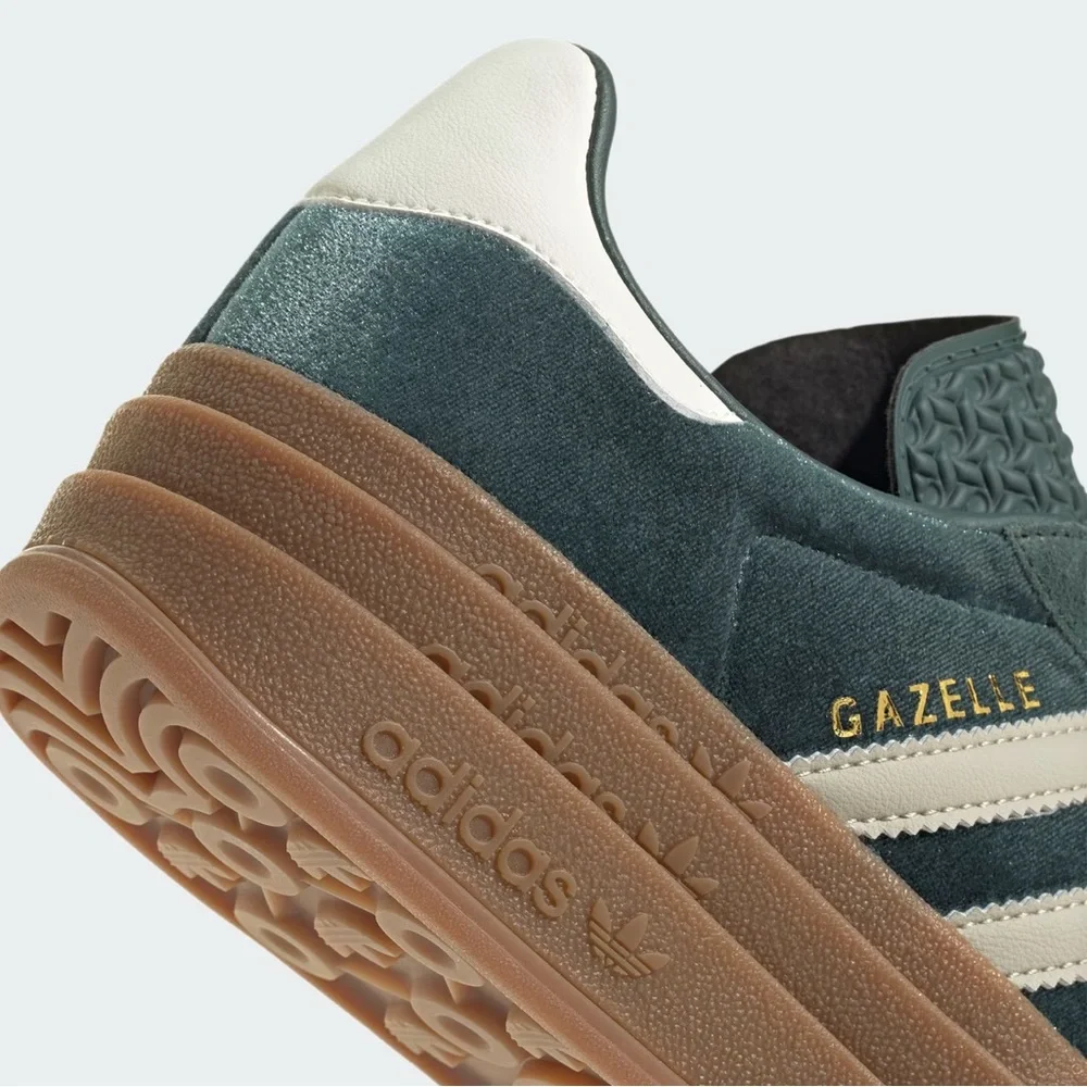 adidas Gazelle Bold Mineral Green - Picture 8 of 11
